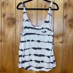 Womens Small Volcom Tank Cream/Black